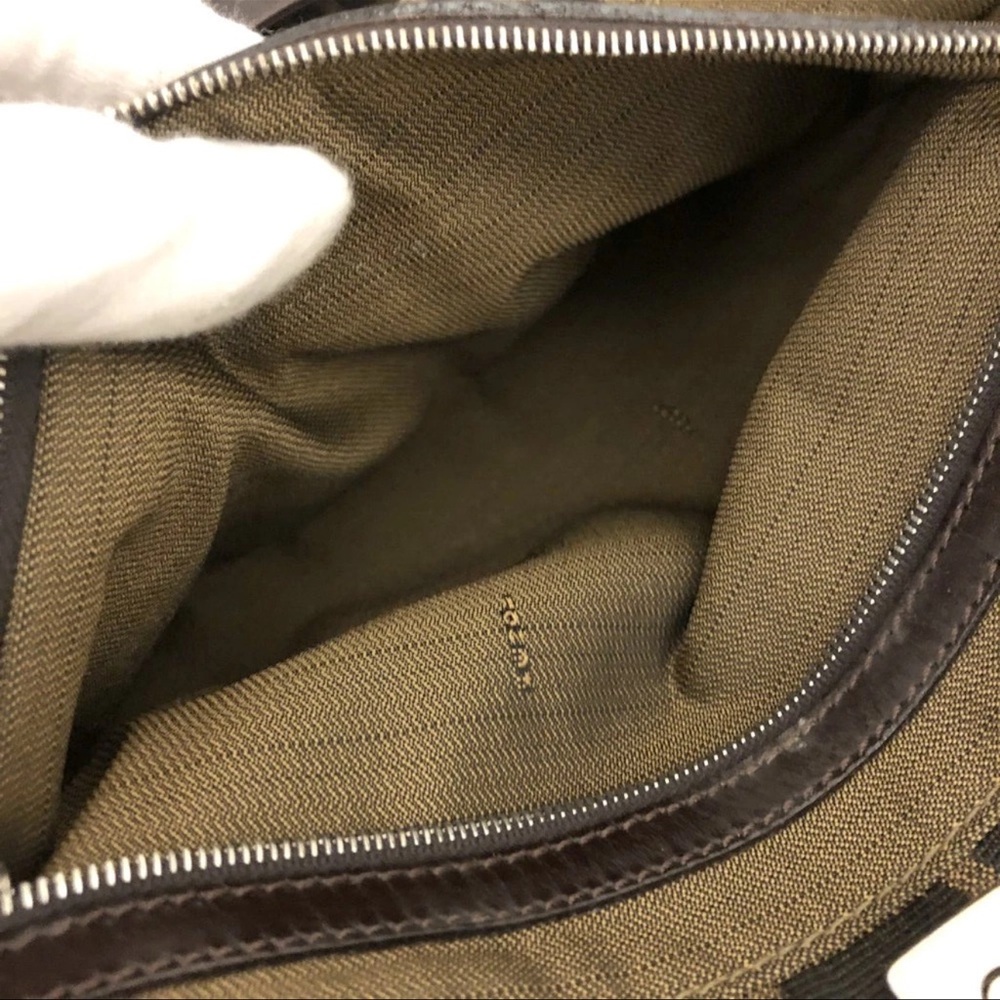 AUTH Fendi Zucca Canvas Tote - Picture 8 of 9